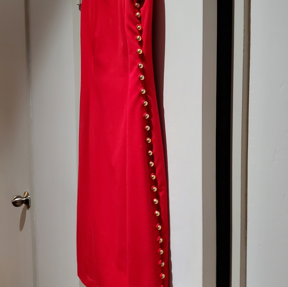 Red dress